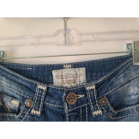 Big Star Vintage Liv Boot Womens 9 Year Mark Low Rise Y2K Jeans 25 - Picture 7 of 9